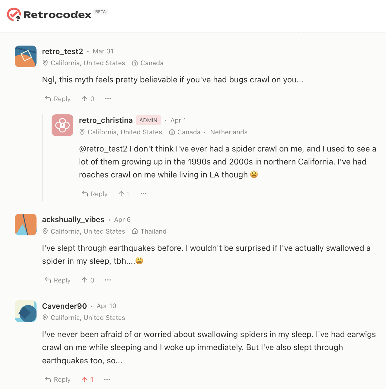 Comments with location