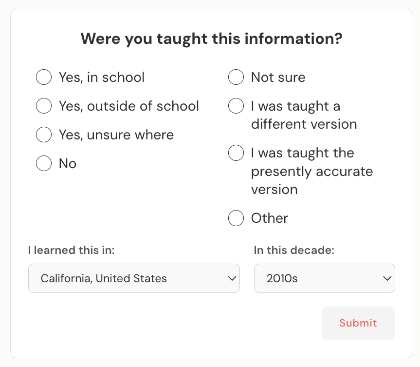 Fact poll