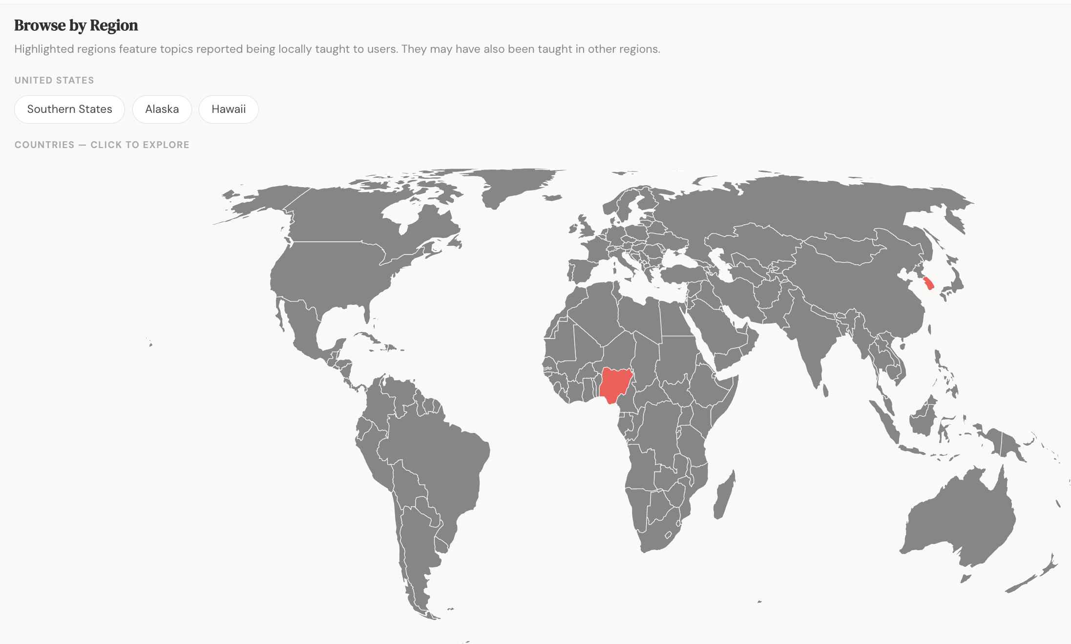 World map